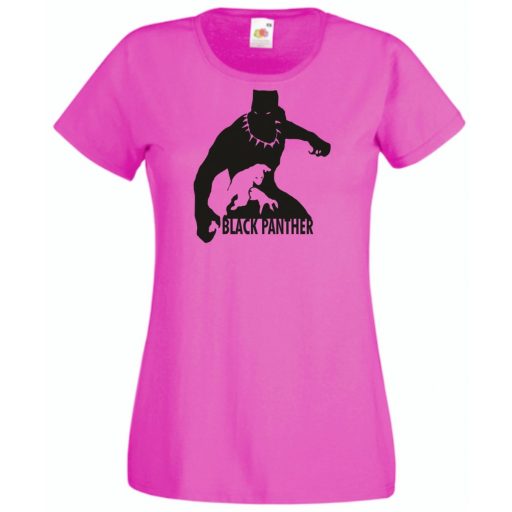Hősök Black Panther minima női rövid ujjú póló