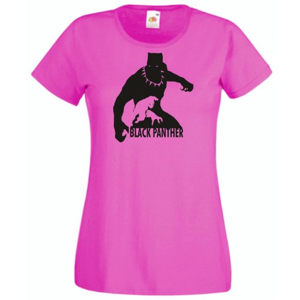 Hősök Black Panther minima női rövid ujjú póló