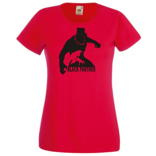 Hősök Black Panther minima női rövid ujjú póló