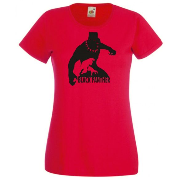 Hősök Black Panther minima női rövid ujjú póló