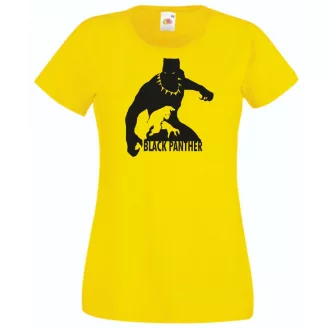 Hősök Black Panther minima női rövid ujjú póló