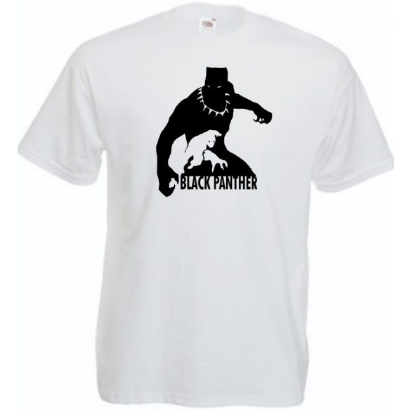 Hősök Black Panther minima férfi rövid ujjú póló