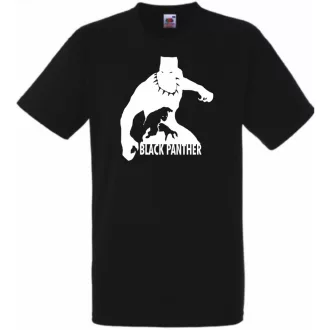 Hősök Black Panther minima férfi rövid ujjú póló