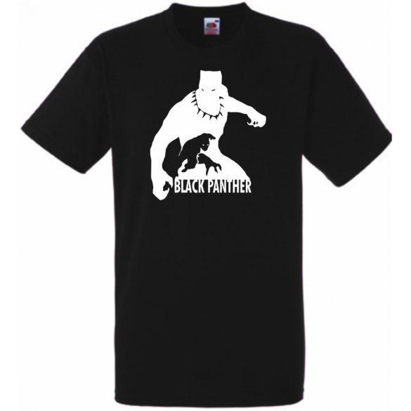 Hősök Black Panther minima férfi rövid ujjú póló