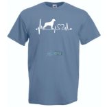 Kutyabarát EKG -A férfi rövid ujjú póló