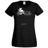 Kutyabarát EKG -B megmentem női rövid ujjú póló