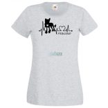 Kutyabarát EKG -B megmentem női rövid ujjú póló