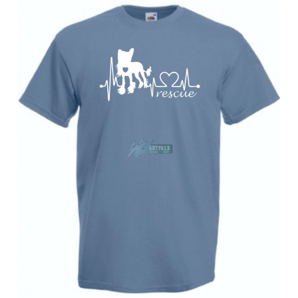 Kutyabarát EKG -B férfi rövid ujjú póló