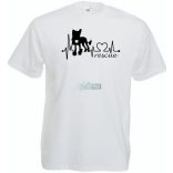 Kutyabarát EKG -B férfi rövid ujjú póló