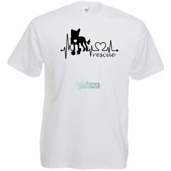 Kutyabarát EKG -B férfi rövid ujjú póló