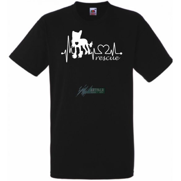 Kutyabarát EKG -B férfi rövid ujjú póló