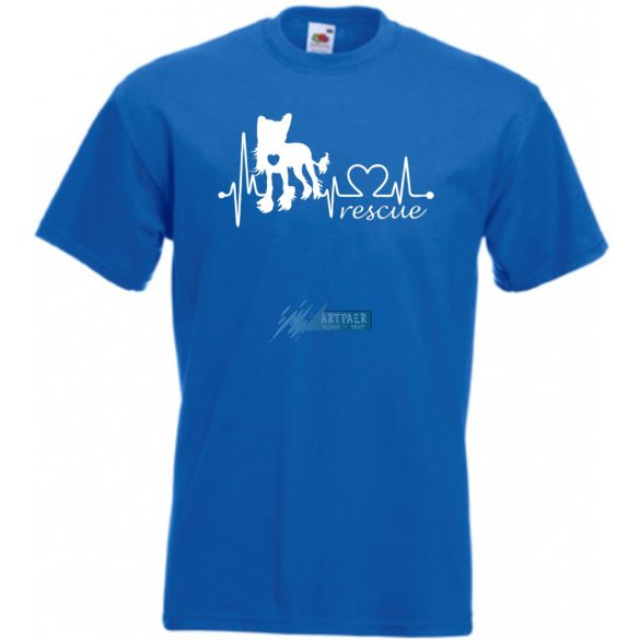 Kutyabarát EKG -B férfi rövid ujjú póló