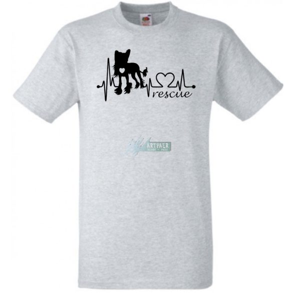 Kutyabarát EKG -B férfi rövid ujjú póló