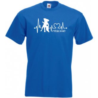 Kutyabarát EKG -C férfi rövid ujjú póló