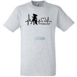 Kutyabarát EKG -C férfi rövid ujjú póló