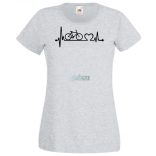 Kerékpáros EKG -B női rövid ujjú póló