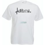 Kerékpáros EKG -B férfi rövid ujjú póló