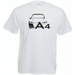 Auto fan A4 férfi rövid ujjú póló