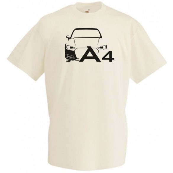 Auto fan A4 férfi rövid ujjú póló