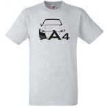Auto fan A4 férfi rövid ujjú póló