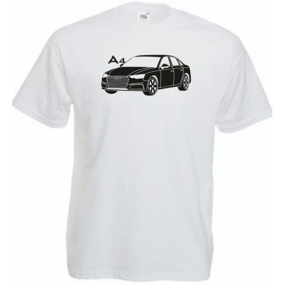 Auto fan A4 férfi rövid ujjú póló