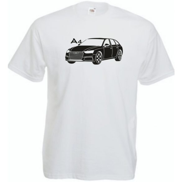 Auto fan A4 férfi rövid ujjú póló