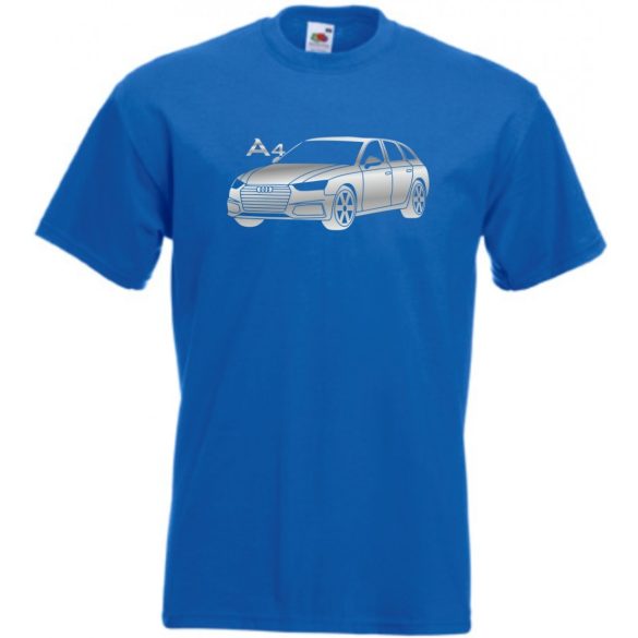 Auto fan A4 férfi rövid ujjú póló