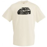 Auto fan Audi A4 -D férfi rövid ujjú póló