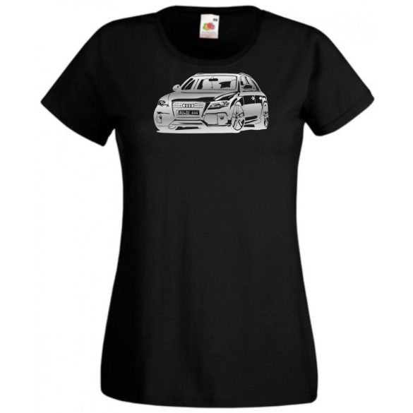 Auto fan Audi A4 női rövid ujjú póló
