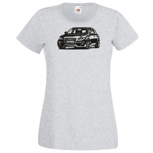 Auto fan Audi A4 női rövid ujjú póló
