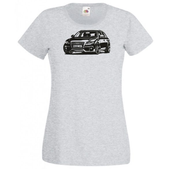 Auto fan Audi A4 női rövid ujjú póló