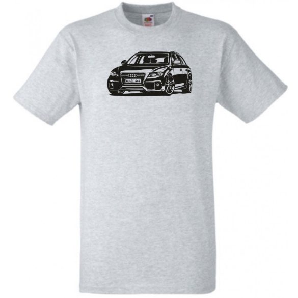 Auto fan Audi A4 -D férfi rövid ujjú póló