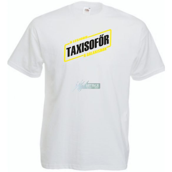 A legjobb taxisofőr a Galaxisban férfi rövid ujjú póló