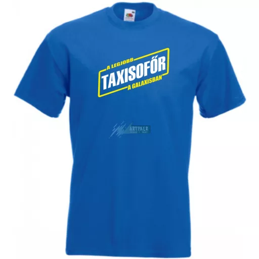 A legjobb taxisofőr a Galaxisban férfi rövid ujjú póló