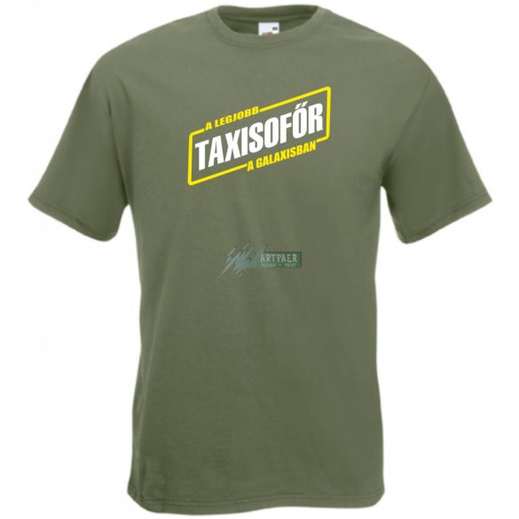 A legjobb taxisofőr a Galaxisban férfi rövid ujjú póló