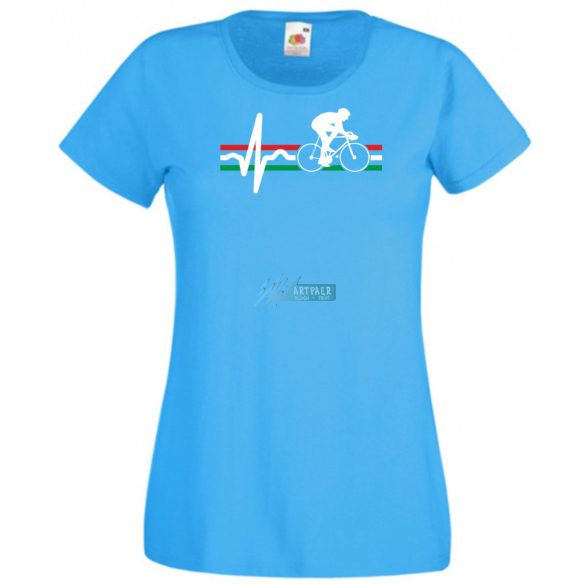 Magyar Kerékpáros női rövid ujjú póló