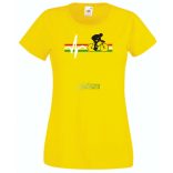 Magyar Kerékpáros női rövid ujjú póló