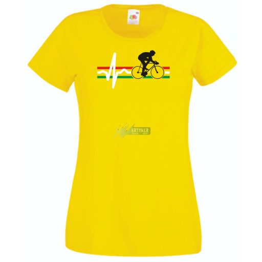 Magyar Kerékpáros női rövid ujjú póló