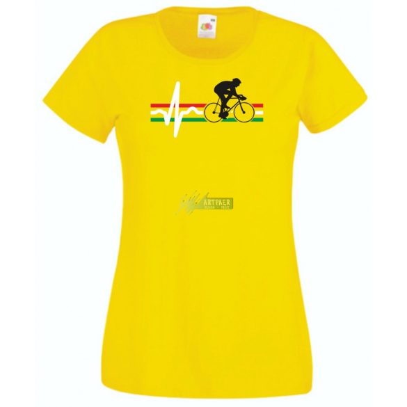 Magyar Kerékpáros női rövid ujjú póló