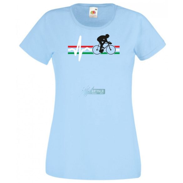 Magyar Kerékpáros női rövid ujjú póló