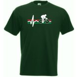 Magyar Kerékpáros férfi rövid ujjú póló