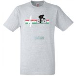 Magyar Kerékpáros férfi rövid ujjú póló