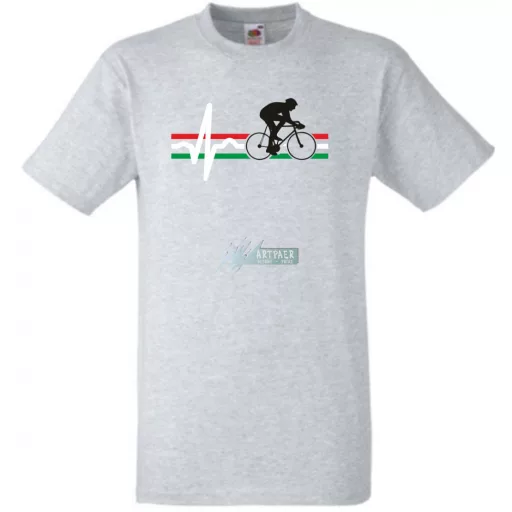 Magyar Kerékpáros férfi rövid ujjú póló