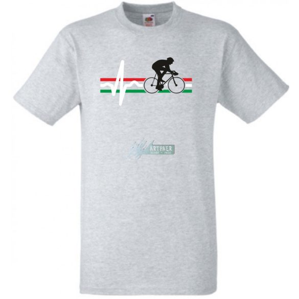 Magyar Kerékpáros férfi rövid ujjú póló