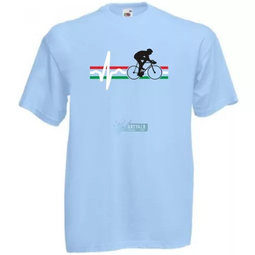 Magyar Kerékpáros férfi rövid ujjú póló
