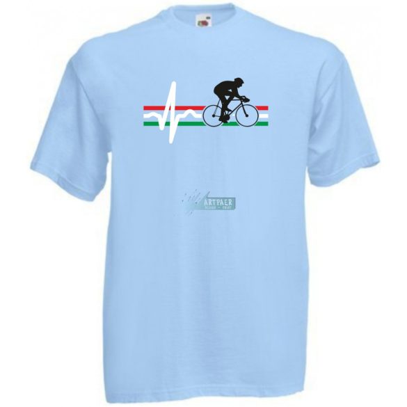 Magyar Kerékpáros férfi rövid ujjú póló