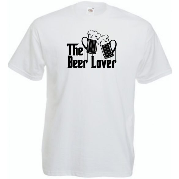 The Beer Lover Godfather Parody férfi rövid ujjú póló