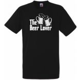 The Beer Lover Godfather Parody férfi rövid ujjú póló