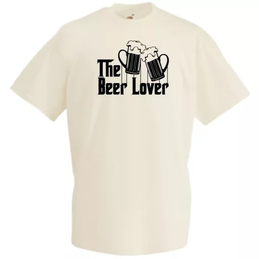 The Beer Lover Godfather Parody férfi rövid ujjú póló
