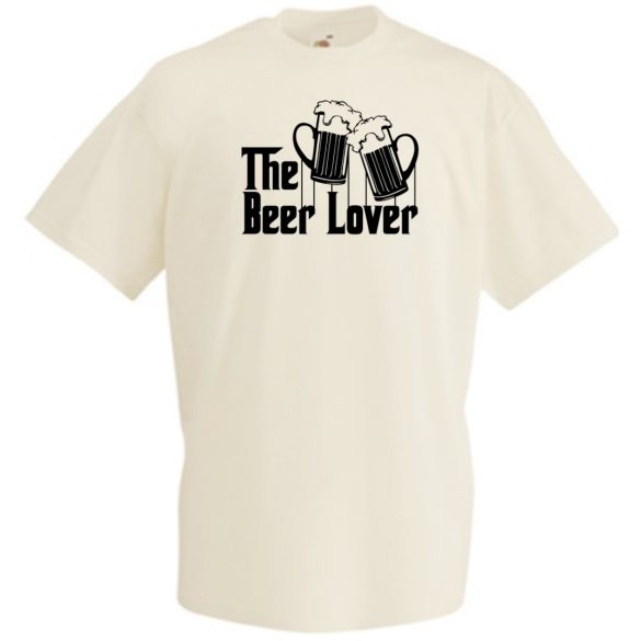 The Beer Lover Godfather Parody férfi rövid ujjú póló